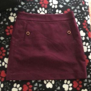 Maroon 2p skirt